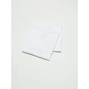 Cotton White T-Shirt Underwear 10 Pack for Boys