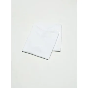 Cotton White T-Shirt Underwear 10 Pack for Boys