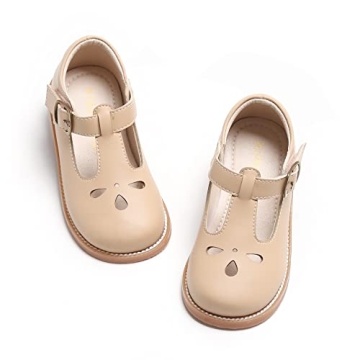 Kiderence Toddler Little Girls Mary Jane Dress Shoes Oxford Comfortable Flats Size 11
