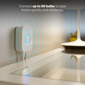Philips Hue Smart Light Starter Kit - Color Ambiance Bulbs