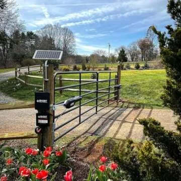 Heavy-Duty Solar Automatic Gate Opener Kit for Driveways