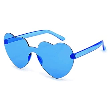 Stylish MAXJULI Heart Sunglasses with UV Protection for Women and Girls