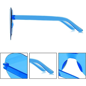 MAXJULI Heart Sunglasses for Stylish Women and Teens