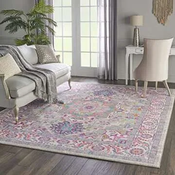 Nourison Passion Bohemian Area Rug - Easy Cleaning, Durable