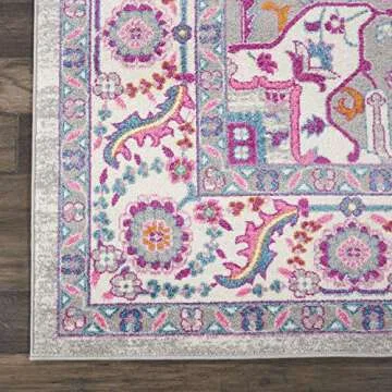 Nourison Passion Bohemian Area Rug - Easy Cleaning, Durable
