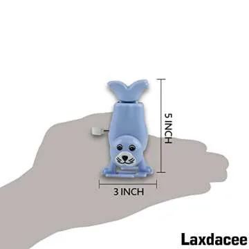 Laxdacee Wind-Up Toys, 24 Pack Assorted Mini Toy for Kid Party Favors, Pinata Goody Bag Filler Stocking Stuffers for Boy Girl Children, Birthday Gifts Carnival Small Prizes Classroom Incentive Reward