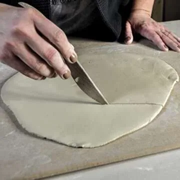 Penguin Pottery Clay Wedging Board with Handle