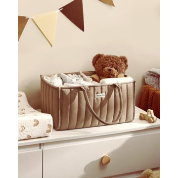 Stylish Blissful Diary Diaper Caddy Organizer for Baby Essentials