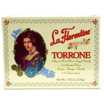 La Florentine Almond Torrone Candy Pack of 5