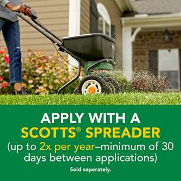 Scotts Turf Builder Weed & Feed3 for Lush Lawn Care