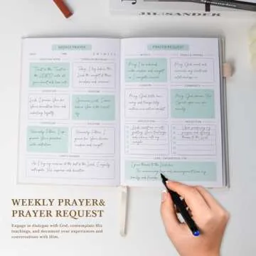 Zorblinx Prayer Journal for Men and Women - 60 Weeks