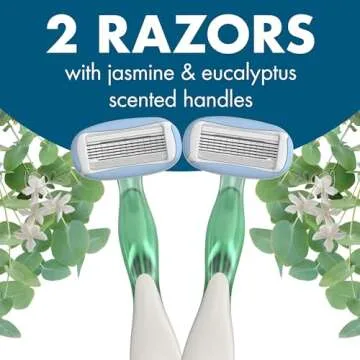 BIC Soleil Escape Women's 5-Blade Disposable Razors - 2 Count Pack