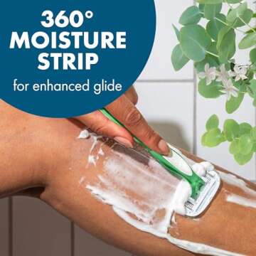 BIC Soleil Escape Women's 5-Blade Disposable Razors - 2 Count Pack