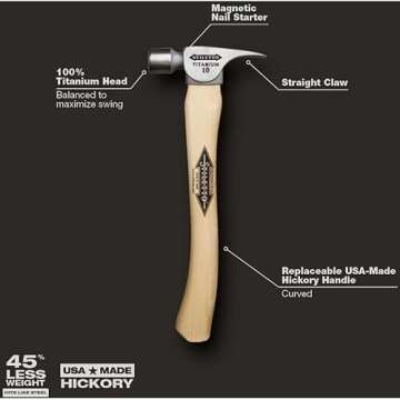 Stiletto FH10C Claw Hammer - Lightweight Yet Powerful