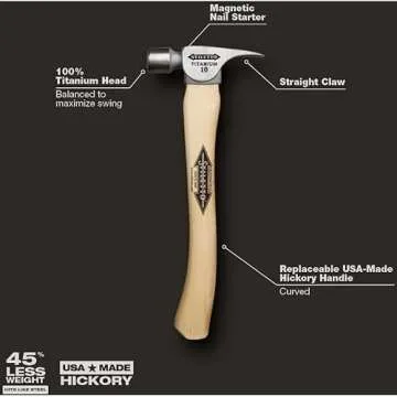 Stiletto FH10C Claw Hammer - Lightweight Yet Powerful