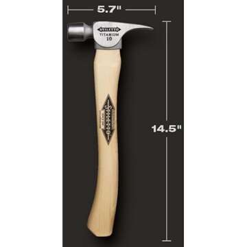 Stiletto FH10C Claw Hammer - Lightweight Yet Powerful