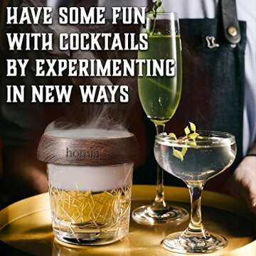 Bartender Kit and Whiskey Smoker - Complete Mixology Set