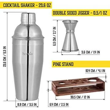 Bartender Kit and Whiskey Smoker - Complete Mixology Set