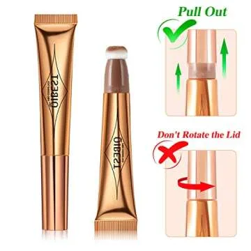 Paminify Contour Beauty Wand,Liquid Contouring with Cushion Applicator,Shading Bronzer Stick Natural...