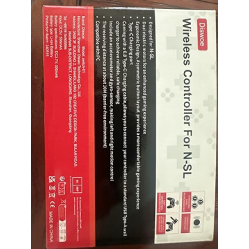 Diswoe Wireless Controller for Switch and PC Gaming