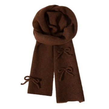 Caissip Warm Winter Scarf for Stylish Women Knitted Pashmina