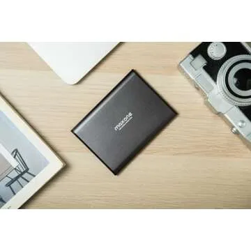 Maxone 1TB Ultra Slim Portable External Hard Drive HDD USB 3.0 Compatible with PC, Laptop, Charcoal Grey