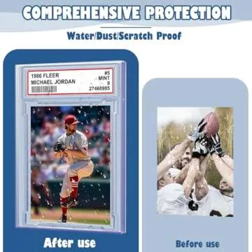 6 PCS Premium Card Slab Holder for Trading Cards