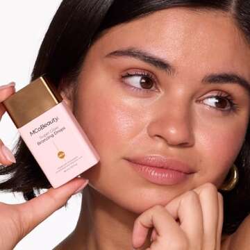 MCoBeauty Super Glow Bronzing Drops, Sun-Kissed Glow for Hydrated Radiance, Vegan, Cruelty Free Cosmetics