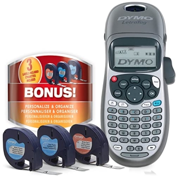 DYMO LetraTag Label Maker with Bonus Tapes Organize Anywhere