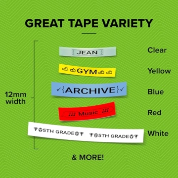 DYMO LetraTag Label Maker with Bonus Tapes Organize Anywhere