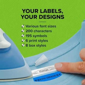 DYMO LetraTag Label Maker with Bonus Tapes Organize Anywhere