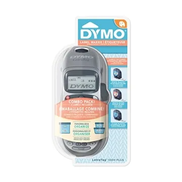 DYMO LetraTag Label Maker with Bonus Tapes Organize Anywhere