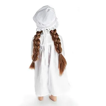 Charming Little House Prairie Doll Nightgown and Nightcap