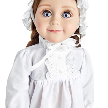 Charming Little House Prairie Doll Nightgown and Nightcap