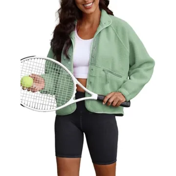 ReachMe Women's Sherpa Jacket: Casual Chic & Cozy