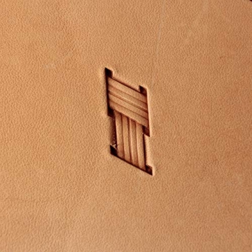 Leather Stamp Tool for Precision Basket Weave Crafting