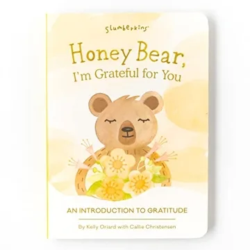 Slumberkins Honey Bear Snuggler Book Set Gratitude Sharing