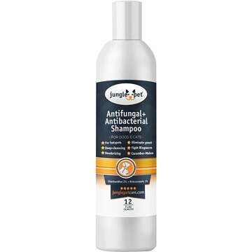 Medicated Shampoo for Cats and Dogs - 12oz