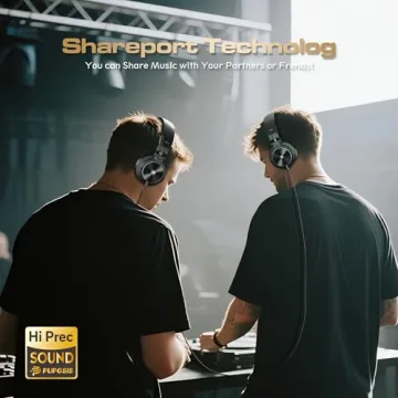 Comfortable P PUPGSIS PG-M20PRO DJ Headphones for Pro Use