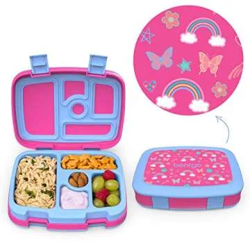 Bentgo Prints Insulated Lunch Bag Set with Bento Box for Kids