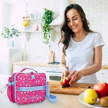 Bentgo Prints Insulated Lunch Bag and Bento Box Set