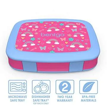 Bentgo Prints Insulated Lunch Bag and Bento Box Set