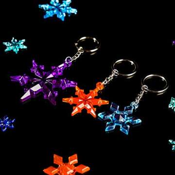 NiArt DIY Epoxy Resin Casting Silicone Mold 11 Snowflake Handmade Art Craft Christmas Tree Ornament ...