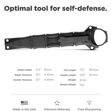 Benchmade SOCP 176 Tactical Dagger with 440C Blade