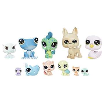 Littlest Pet Shop Cruising Pets Pack Playset with 11 Pets
