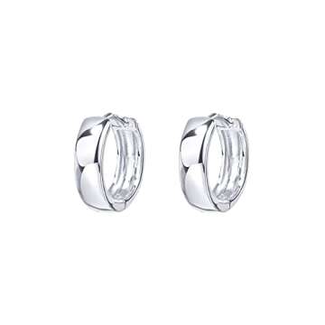 PAVOI 18K Gold Vermeil Huggie Earrings for Everyday Elegance