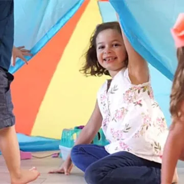The Original AirFort for Kids - Fast Setup Play Tent