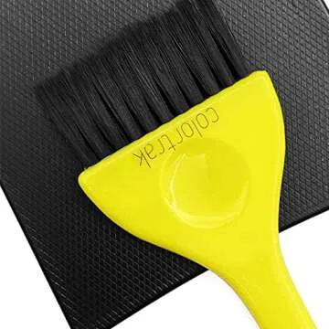 Colortrak Balayage Board Set for Achieving Balayage Look, Includes Curved Board and Textured Brush, Ideal for Salon Pros and Home Artists, 2 Items