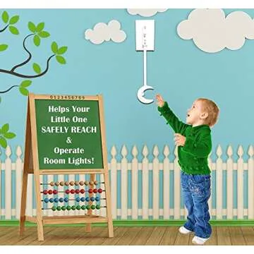 KidSwitch Light Switch Extender for Kids 3 Pack - The World of Eric Carle Edition - The Very Hungry Caterpillar & Friends - Officially Licensed!