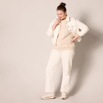 Amazon Essentials Women's French Terry Fleece Sweatshirt